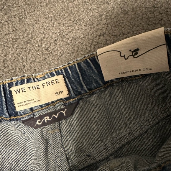 NWT Free People CRVY Outlaw Wide-Leg Jeans - Picture 3 of 3